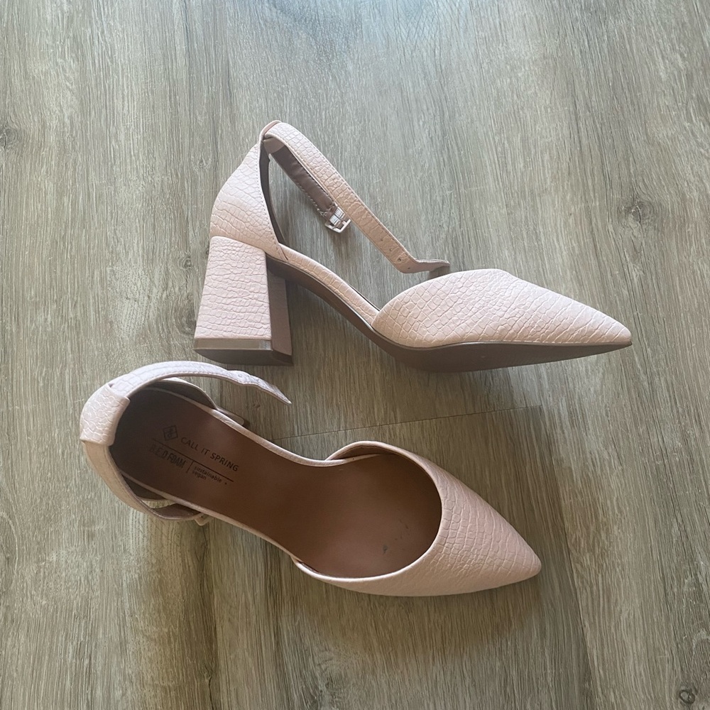 Call it spring, 6.5 heel